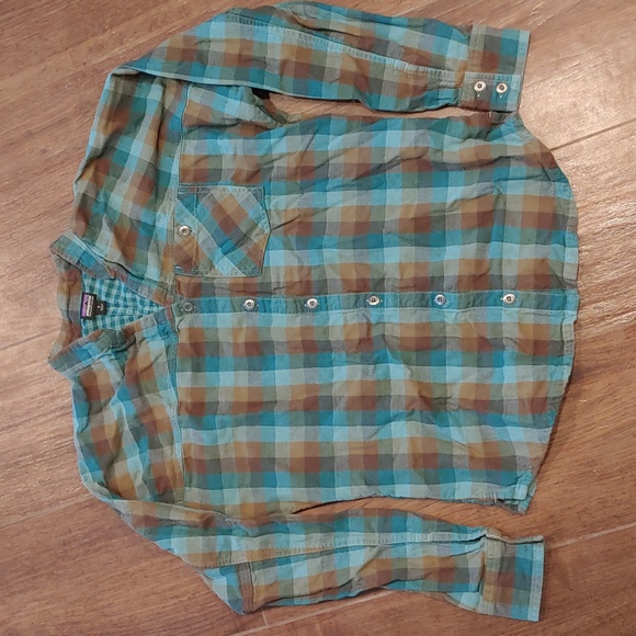 NWOT Patagonia Organic Cotton Shirt, size 0 - Picture 1 of 12